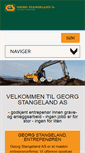 Mobile Screenshot of g-stangeland.no